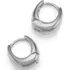 Water-Resistant Small Huggie Hoop Earrings, Front