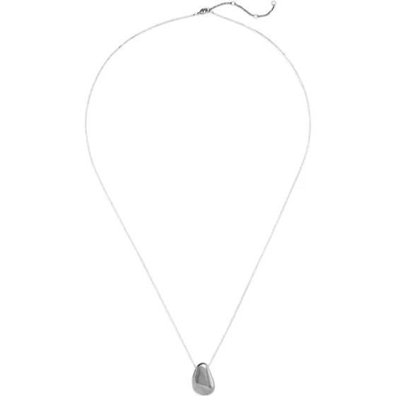 Water-Resistant Long Pendant Necklace - primary
