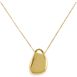 Water-Resistant Long Pendant Necklace, Front