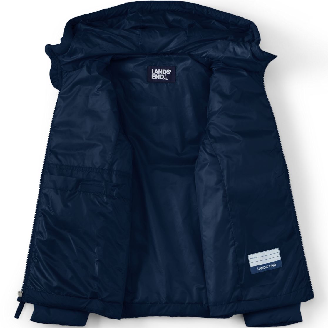 Kids Down Hooded Packable Jacket
