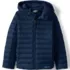 Kids Down Hooded Packable Jacket, Front