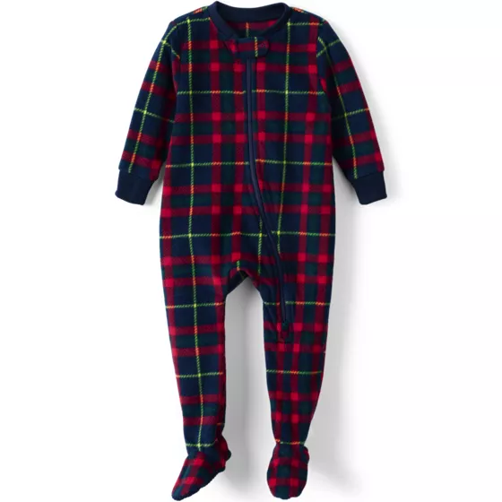 Infant Footed Fleece Sleeper - primary