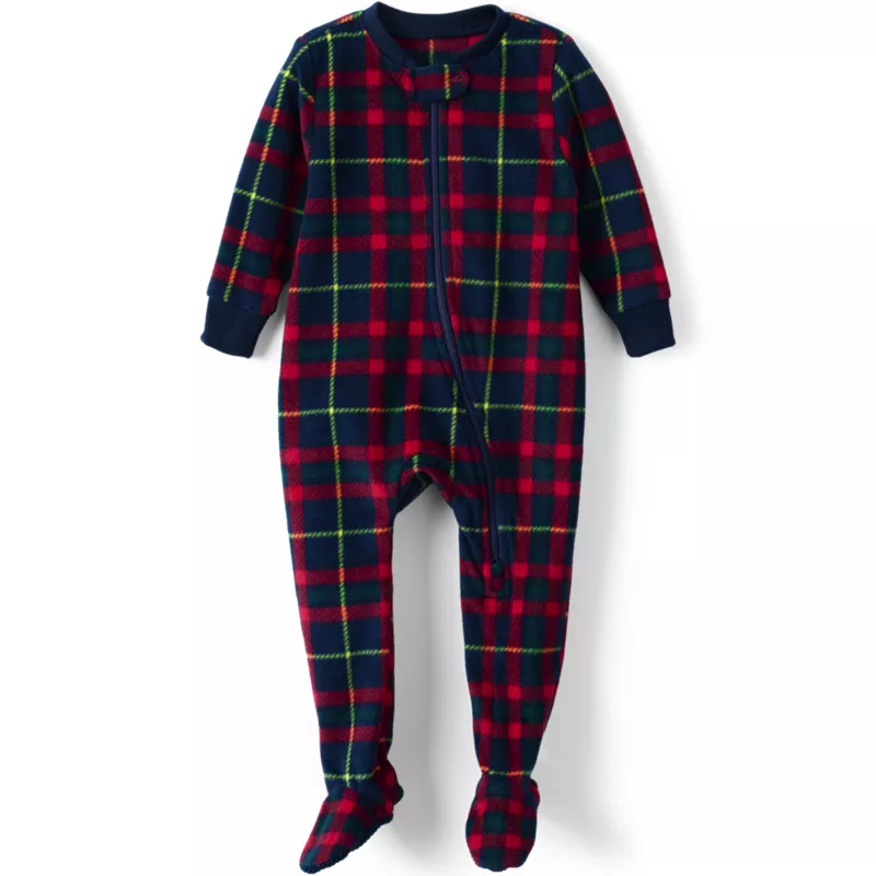 Infant Footed Fleece Sleeper, Front