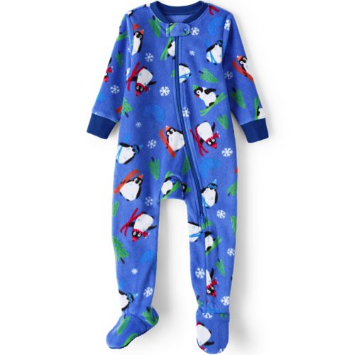 Unisex One-Piece Pajamas | Lands' End