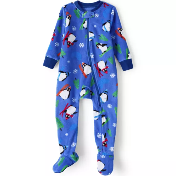 Infant Footed Fleece Sleeper - primary