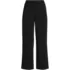 Women's Crepe High Rise Patch Pocket Wide Leg Crop Pants, Front
