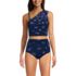 Women's Ruched One Shoulder Midkini Top, alternative image