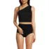 Women's Ruched One Shoulder Midkini Top , alternative image