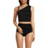 Women's Ruched One Shoulder Midkini Top, alternative image