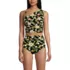 Women's Ruched One Shoulder Midkini Top , alternative image