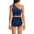 Women's Ruched One Shoulder Midkini Top, Back