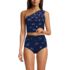 Women's Ruched One Shoulder Midkini Top, Front