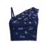 Women's Ruched One Shoulder Midkini Top, alternative image