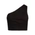 Women's Ruched One Shoulder Midkini Top , Front