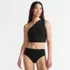 Women's Ruched One Shoulder Midkini Top, alternative image