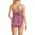 Women's Lace-up Flutter Tankini Swimsuit Top, Back