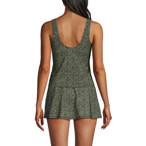 Women's Slender Suit Wrap Tankini Top, Back