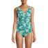 Women's SlenderSuit Wrap Tankini Top, Front