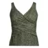 Women's SlenderSuit Wrap Tankini Top, Front