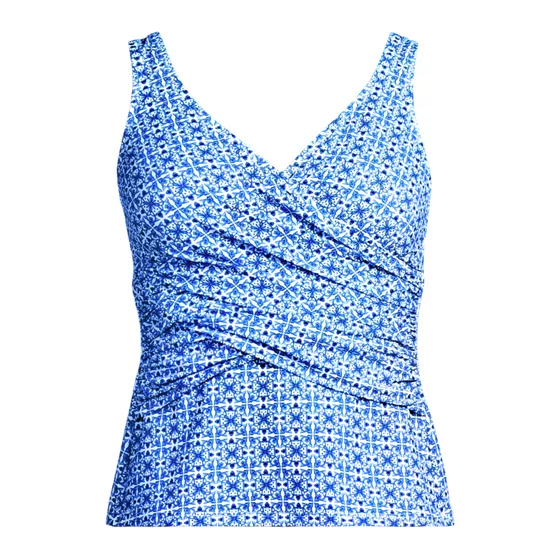 Women's SlenderSuit Wrap Tankini Top - primary