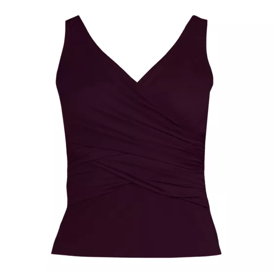 Women's SlenderSuit Wrap Tankini Top - primary