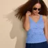 Women's SlenderSuit Wrap Tankini Top , alternative image