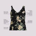 Women's Plus Size SlenderSuit Wrap Tankini Top