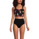 Women's Tugless Scoop Neck Midkini Swimsuit Top, Front