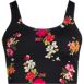 Women's Tugless Scoop Neck Midkini Swimsuit Top, Front