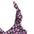 Women's Petite Tie Shoulder Flutter Tankini Top, alternative image