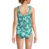 Women's Tie Shoulder Flutter Tankini Top, Back