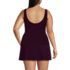 Women's Plus Size SlenderSuit Wrap Tankini Top, Back