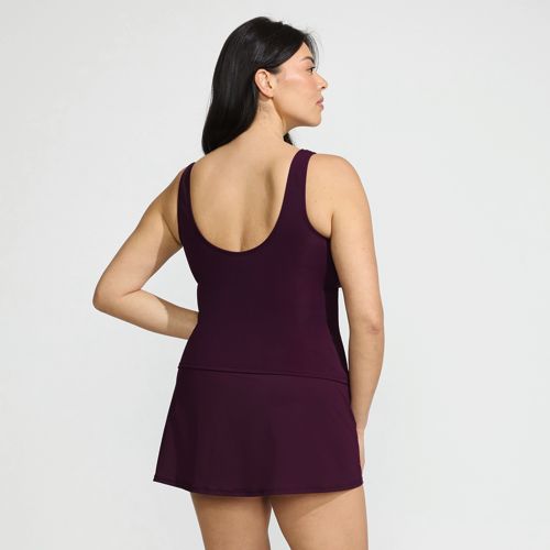 Women's Slender Suit Wrap Tankini Top, Back