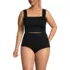 Women's Plus Size Square Neck Bikini Top, Front