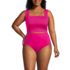 Women's Plus Size Square Neck Bikini Top, Front