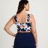 Women's Plus Size Square Neck Bikini Top, Back