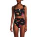 Women's Square Neck Midkini Swimsuit Top, Front