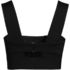 Women's DDD-Cup Chlorine Resistant Square Neck Midkini Tankini Swimsuit Top, Back