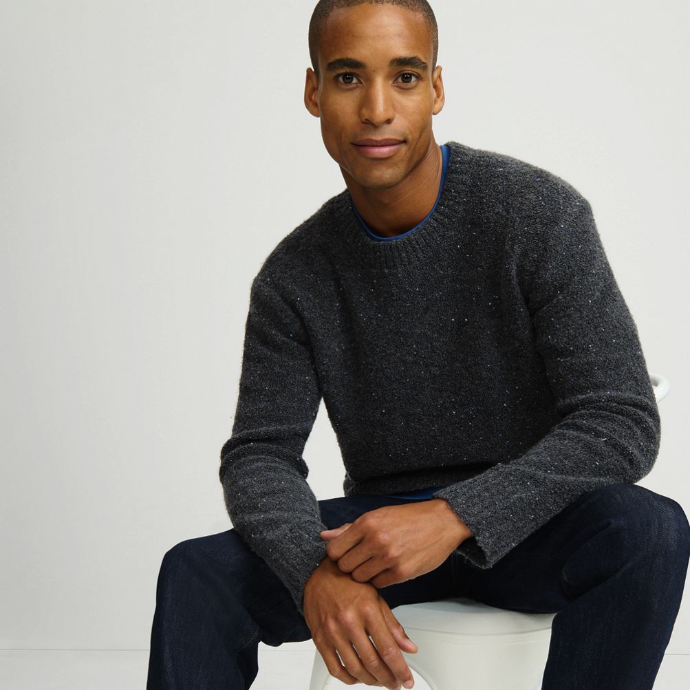 Donegal crewneck sweater store