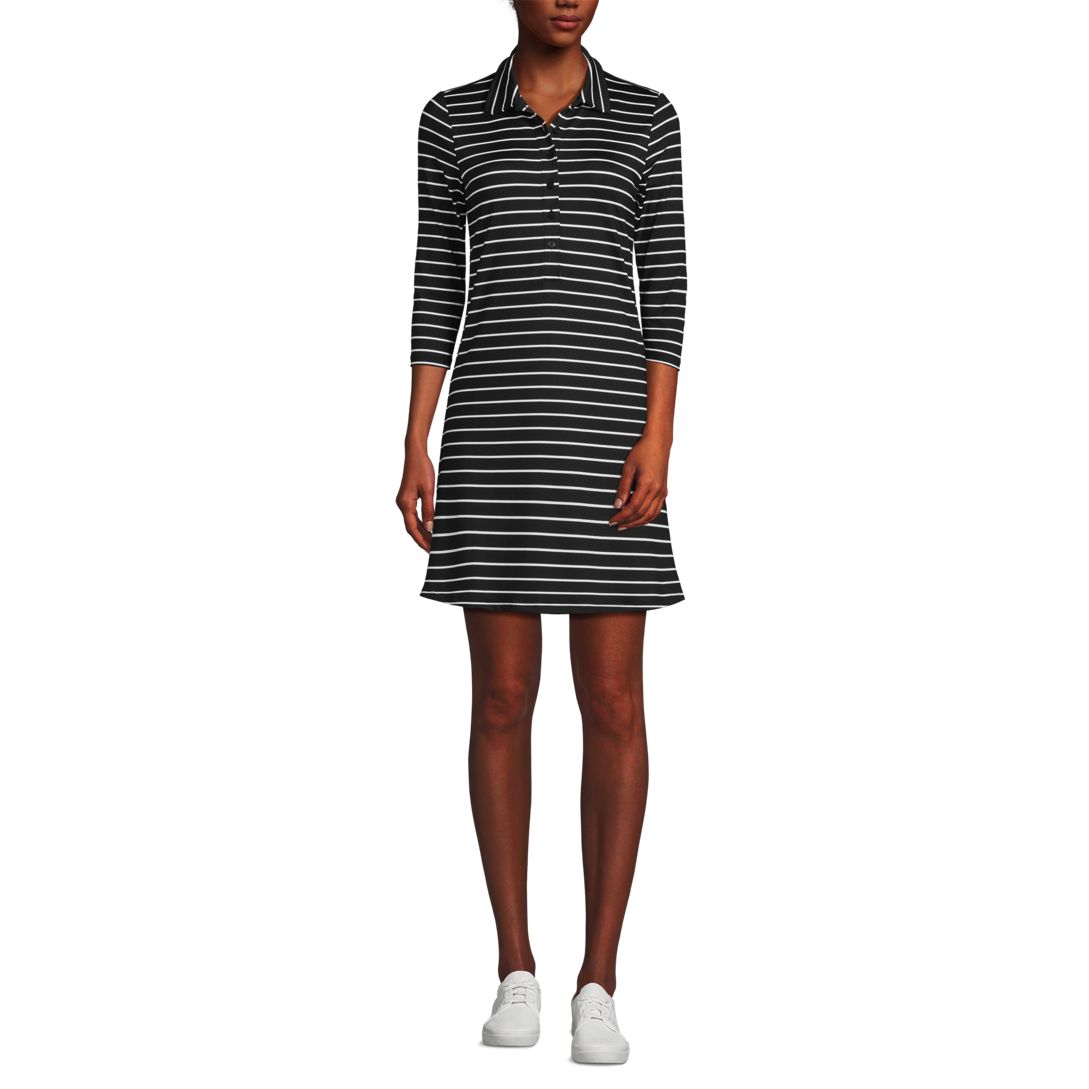 Women's Active 3/4 Sleeve Polo Dress