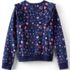 Girls Long Sleeve Cozy Ruffle Sweatshirt Top, Back