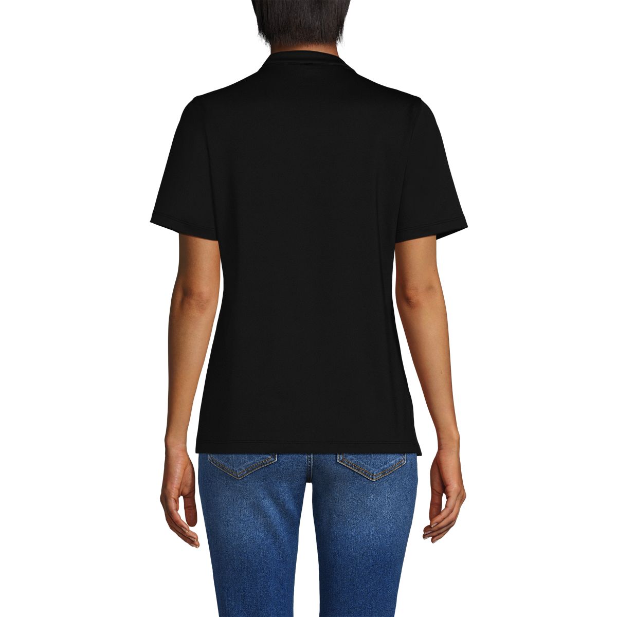 Women's Rapid Dry Short Sleeve V-Neck Henley Shirt