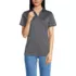 School Uniform Women's Rapid Dry Short Sleeve Space Dye Sport Neck Polo Shirt, Front