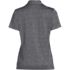 School Uniform Women's Rapid Dry Short Sleeve Space Dye Sport Neck Polo Shirt, Back