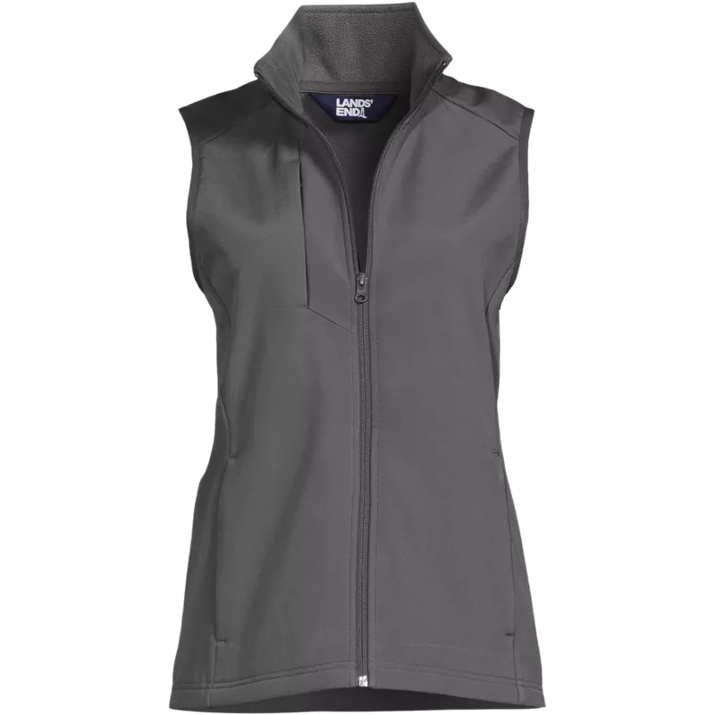 Women's Soft Shell Vest, Front
