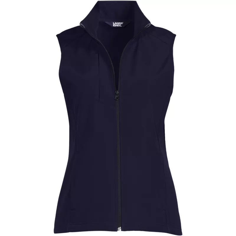 Women's Soft Shell Vest, Front