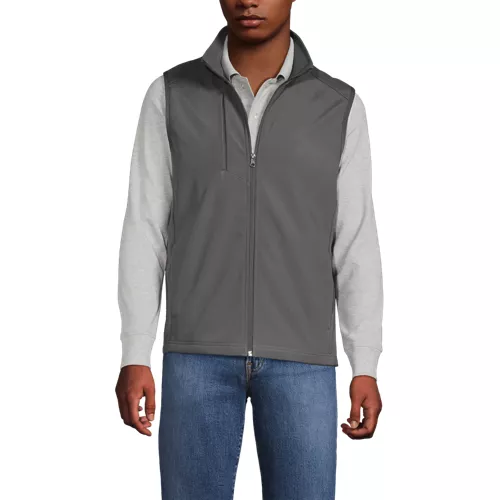 Men's Soft Shell Vest, Front