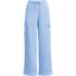 Women's Petite Serious Sweats High Rise Wide Leg Cargo Pant - Set Bottom, Front