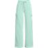 Women's Serious Sweats High Rise Wide Leg Cargo Pant - Set Bottom, Front