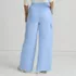Women's Serious Sweats High Rise Wide Leg Cargo Pant - Set Bottom, Back